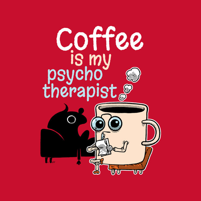 Coffee Is My Psychotherapist-None-Matte-Poster-imisko