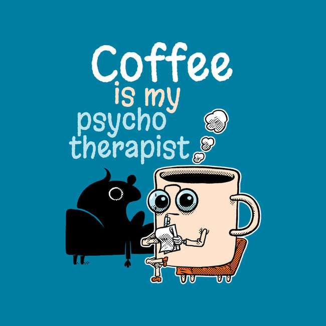 Coffee Is My Psychotherapist-None-Adjustable Tote-Bag-imisko