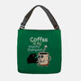 Coffee Is My Psychotherapist-None-Adjustable Tote-Bag-imisko