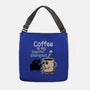 Coffee Is My Psychotherapist-None-Adjustable Tote-Bag-imisko