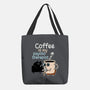 Coffee Is My Psychotherapist-None-Basic Tote-Bag-imisko