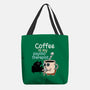 Coffee Is My Psychotherapist-None-Basic Tote-Bag-imisko
