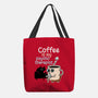 Coffee Is My Psychotherapist-None-Basic Tote-Bag-imisko