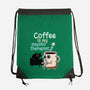 Coffee Is My Psychotherapist-None-Drawstring-Bag-imisko