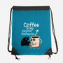Coffee Is My Psychotherapist-None-Drawstring-Bag-imisko