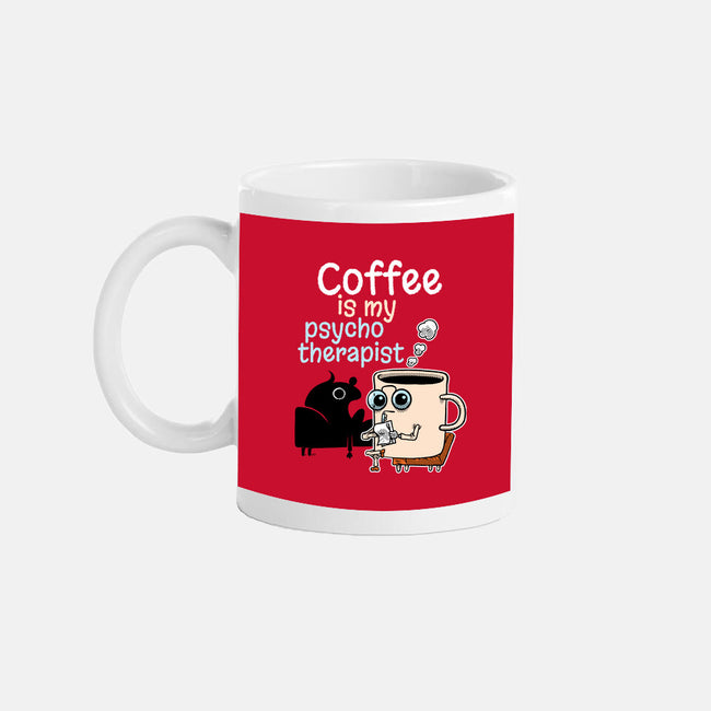 Coffee Is My Psychotherapist-None-Mug-Drinkware-imisko