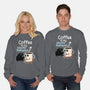 Coffee Is My Psychotherapist-Unisex-Crew Neck-Sweatshirt-imisko
