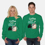 Coffee Is My Psychotherapist-Unisex-Crew Neck-Sweatshirt-imisko