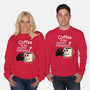Coffee Is My Psychotherapist-Unisex-Crew Neck-Sweatshirt-imisko