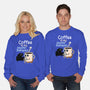 Coffee Is My Psychotherapist-Unisex-Crew Neck-Sweatshirt-imisko