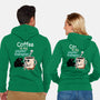 Coffee Is My Psychotherapist-Unisex-Zip-Up-Sweatshirt-imisko