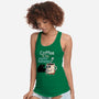 Coffee Is My Psychotherapist-Womens-Racerback-Tank-imisko