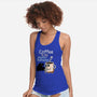 Coffee Is My Psychotherapist-Womens-Racerback-Tank-imisko