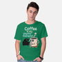 Coffee Is My Psychotherapist-Mens-Basic-Tee-imisko