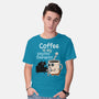 Coffee Is My Psychotherapist-Mens-Basic-Tee-imisko