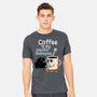 Coffee Is My Psychotherapist-Mens-Heavyweight-Tee-imisko