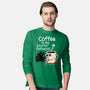 Coffee Is My Psychotherapist-Mens-Long Sleeved-Tee-imisko