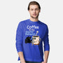 Coffee Is My Psychotherapist-Mens-Long Sleeved-Tee-imisko
