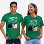 Coffee Is My Psychotherapist-Unisex-Basic-Tee-imisko