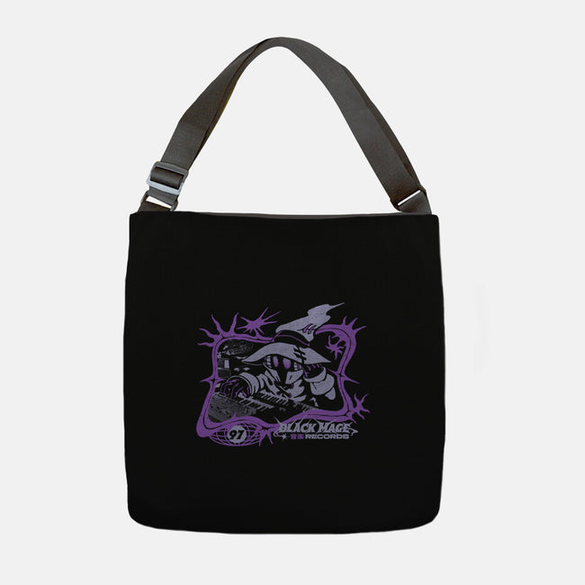 Black Mage Records-None-Adjustable Tote-Bag-ilustrata