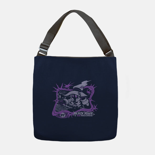 Black Mage Records-None-Adjustable Tote-Bag-ilustrata