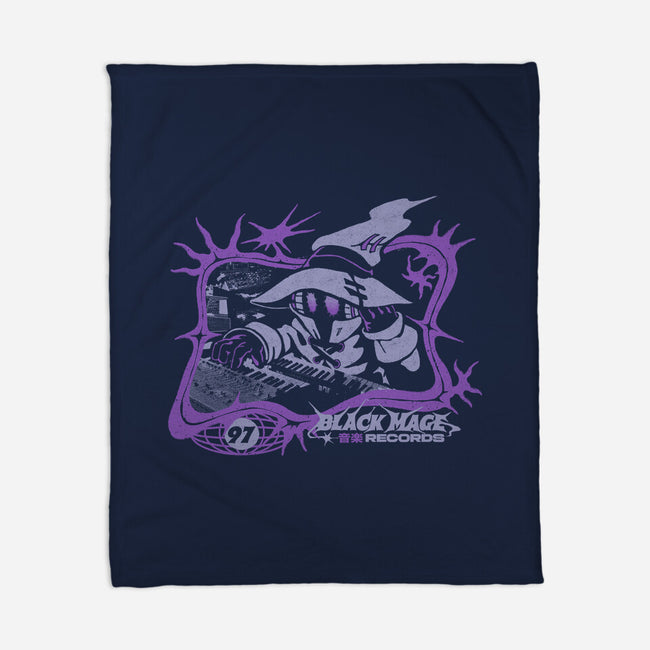 Black Mage Records-None-Fleece-Blanket-ilustrata