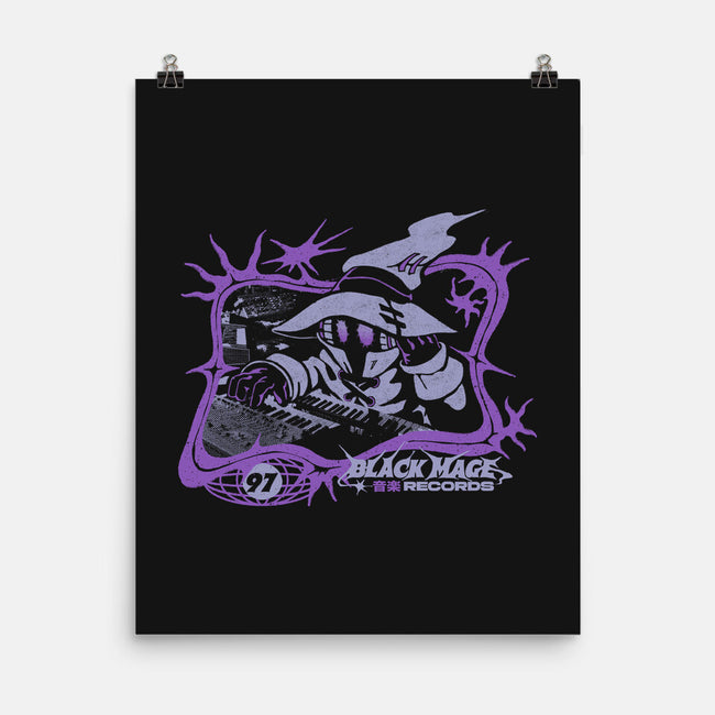 Black Mage Records-None-Matte-Poster-ilustrata