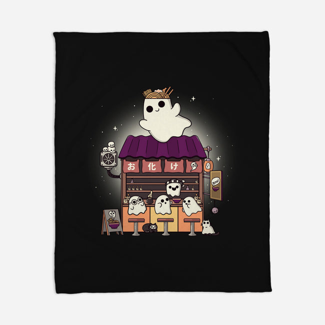 Ramen Obake-None-Fleece-Blanket-Freecheese