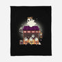 Ramen Obake-None-Fleece-Blanket-Freecheese