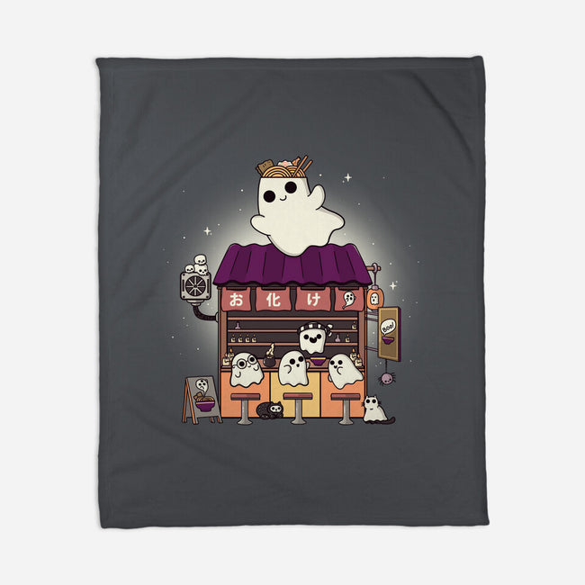 Ramen Obake-None-Fleece-Blanket-Freecheese