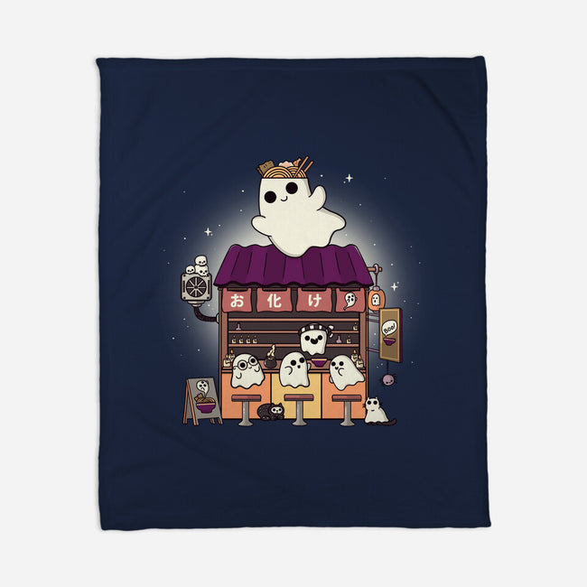 Ramen Obake-None-Fleece-Blanket-Freecheese