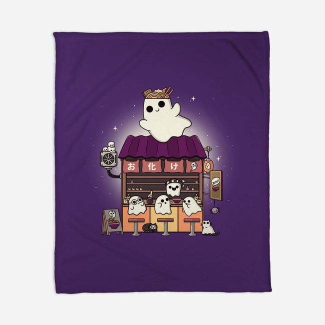 Ramen Obake-None-Fleece-Blanket-Freecheese