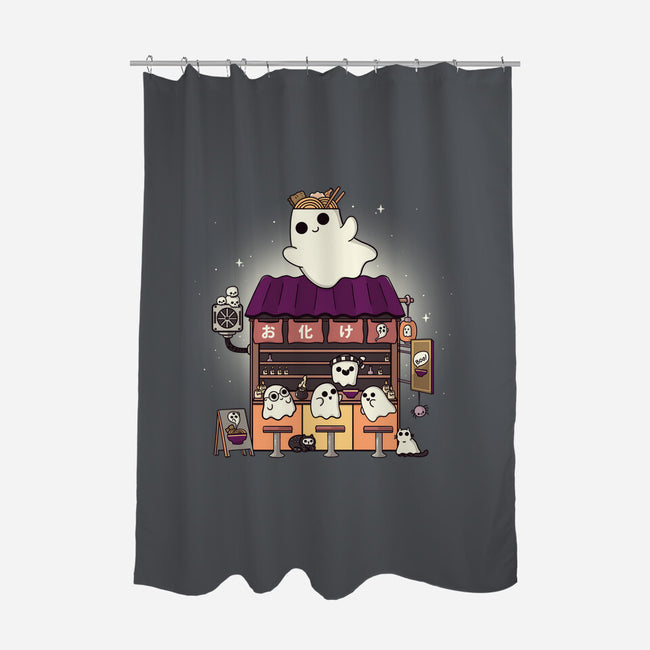 Ramen Obake-None-Polyester-Shower Curtain-Freecheese
