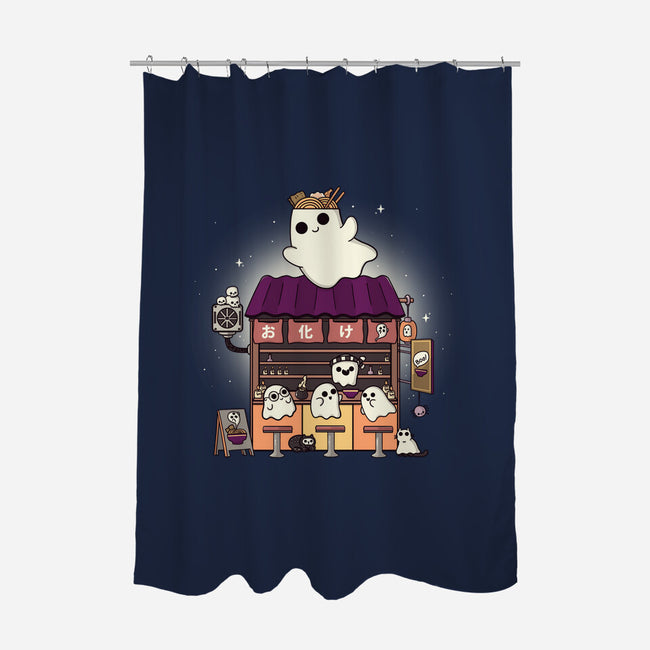 Ramen Obake-None-Polyester-Shower Curtain-Freecheese