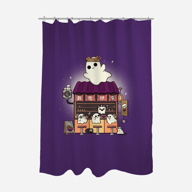 Ramen Obake-None-Polyester-Shower Curtain-Freecheese