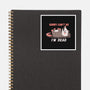 Sorry Can't Go Im Dead-None-Glossy-Sticker-TechraNova