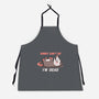 Sorry Can't Go Im Dead-Unisex-Kitchen-Apron-TechraNova