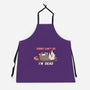 Sorry Can't Go Im Dead-Unisex-Kitchen-Apron-TechraNova
