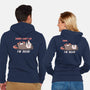 Sorry Can't Go Im Dead-Unisex-Zip-Up-Sweatshirt-TechraNova