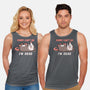 Sorry Can't Go Im Dead-Unisex-Basic-Tank-TechraNova