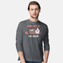 Sorry Can't Go Im Dead-Mens-Long Sleeved-Tee-TechraNova