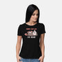 Sorry Can't Go Im Dead-Womens-Basic-Tee-TechraNova