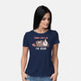Sorry Can't Go Im Dead-Womens-Basic-Tee-TechraNova