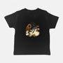 Spooky Cute Ghost Lofi-Baby-Basic-Tee-xMorfina