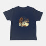 Spooky Cute Ghost Lofi-Baby-Basic-Tee-xMorfina