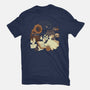 Spooky Cute Ghost Lofi-Mens-Premium-Tee-xMorfina