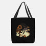 Spooky Cute Ghost Lofi-None-Basic Tote-Bag-xMorfina