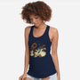 Spooky Cute Ghost Lofi-Womens-Racerback-Tank-xMorfina