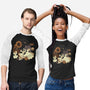 Spooky Cute Ghost Lofi-Unisex-Baseball-Tee-xMorfina