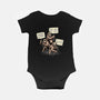 Sloths Unite-Baby-Basic-Onesie-glitchygorilla